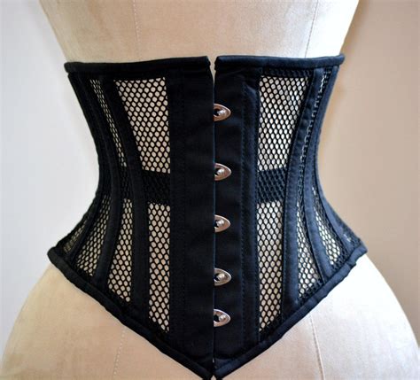 underbust corset|authentic steel boned underbust corset.